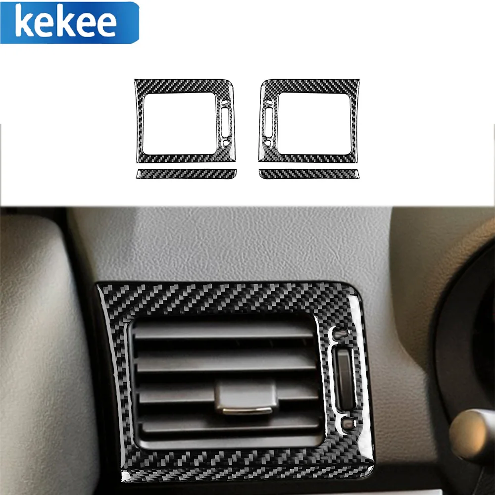 

Наклейка из углеродного волокна для Subaru Impreza 2012-2016 XV Crosstrek 2013-2017, двусторонняя панель выпускного отверстия воздуха, автомобильные аксессуары