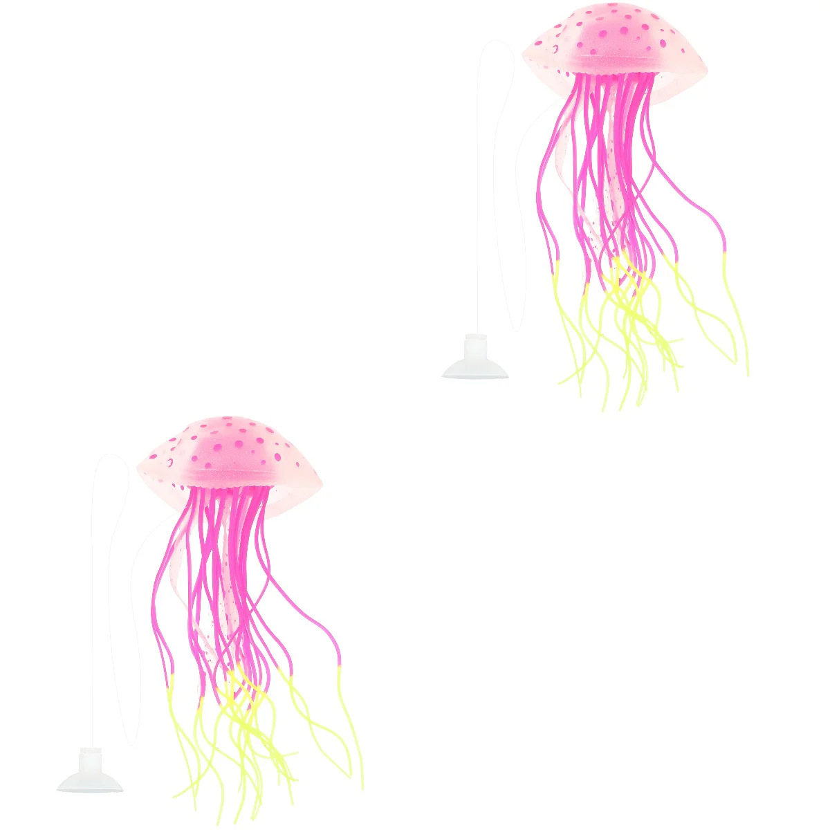 

Decor Aquarium Wear Resistant Ornament Glowing Fake Adorable Luminous Silicone Glow Delicate Tank Fish Decorative Accessorythe
