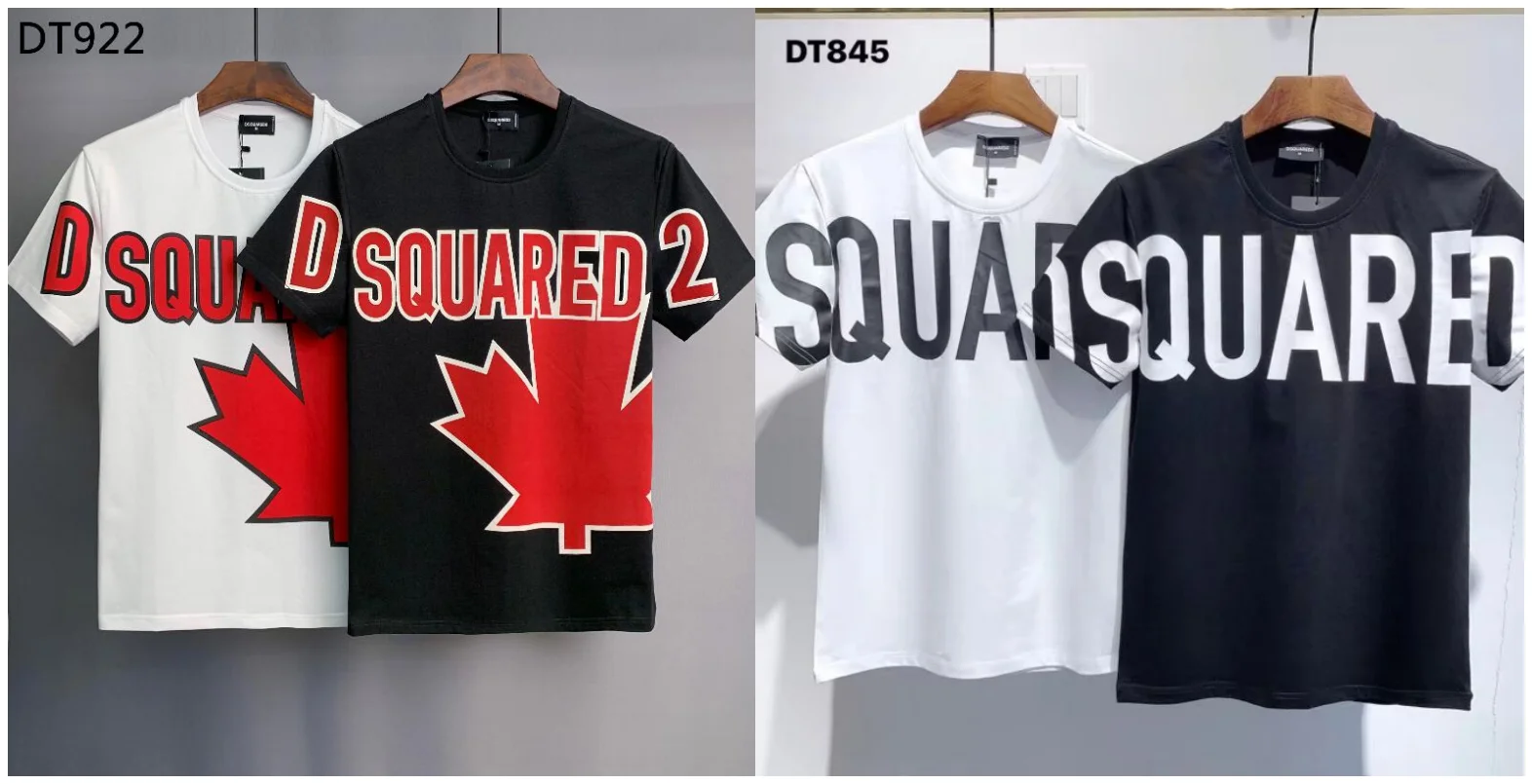 

2022 новый стиль DSQUARED2 модная трендовая Улучшенная Мужская футболка с принтом DT845