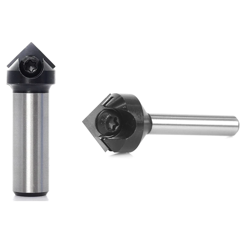 Инструмент для резьбы фрезер по дереву с V-образным пазом 90 градусов