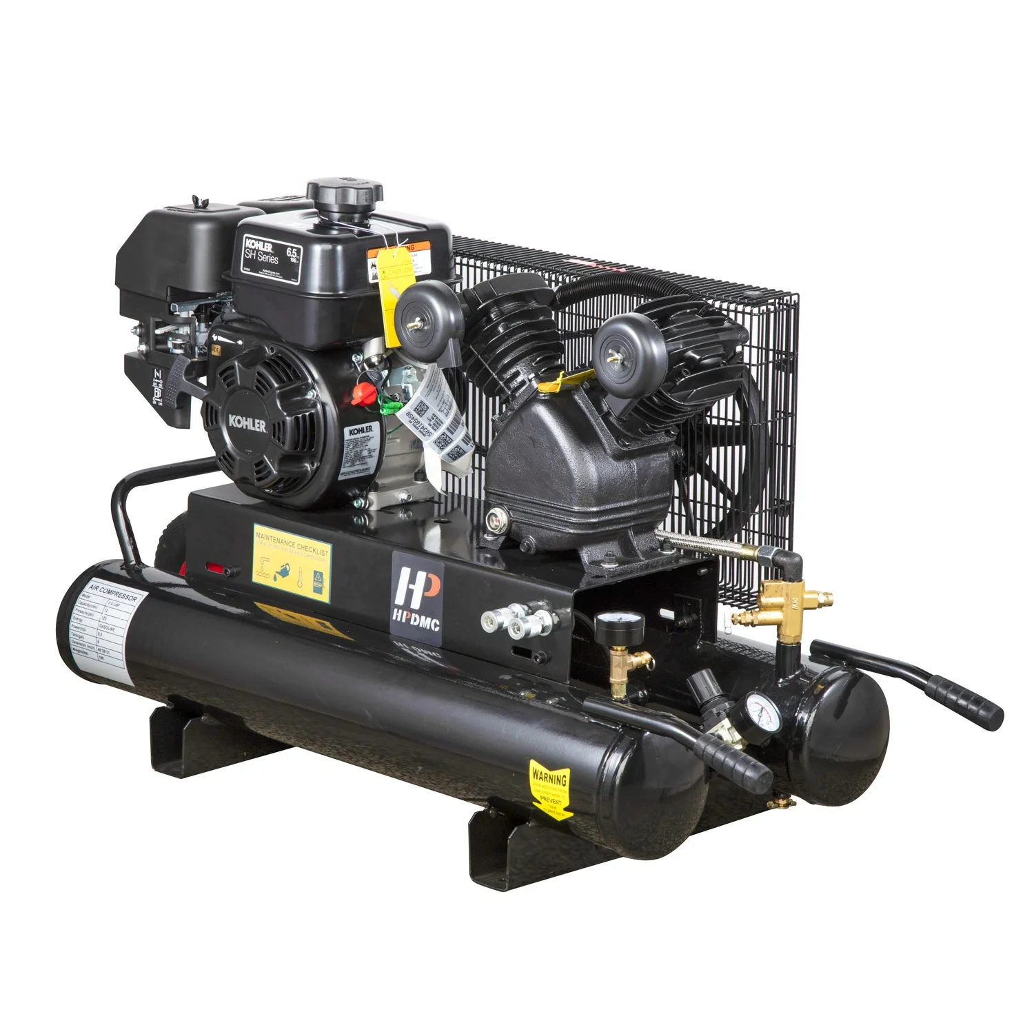 With Kohler Engine Wheelbarrow Twin 12cfm @ 125psi