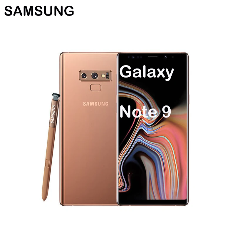 Samsung Galaxy Note 9 Global Version N960F/DS 6.4 Inch CellPhone 6GB RAM 128GB ROM 12MP Camera Dual SIM NFC Android Smartphone