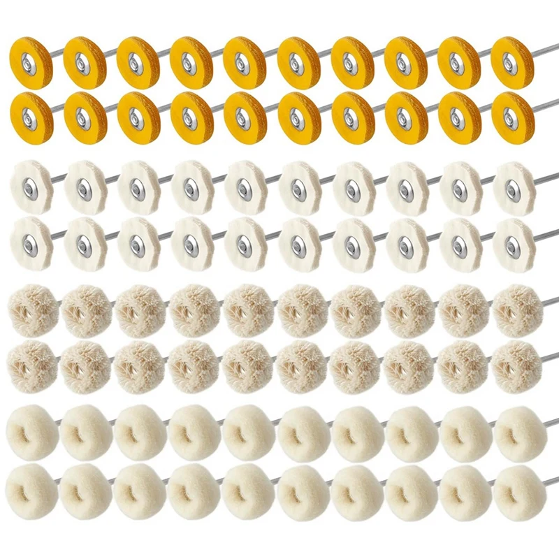 80 шт. кашемировая хлопчатобумажная ткань полировочное полировальное колесо