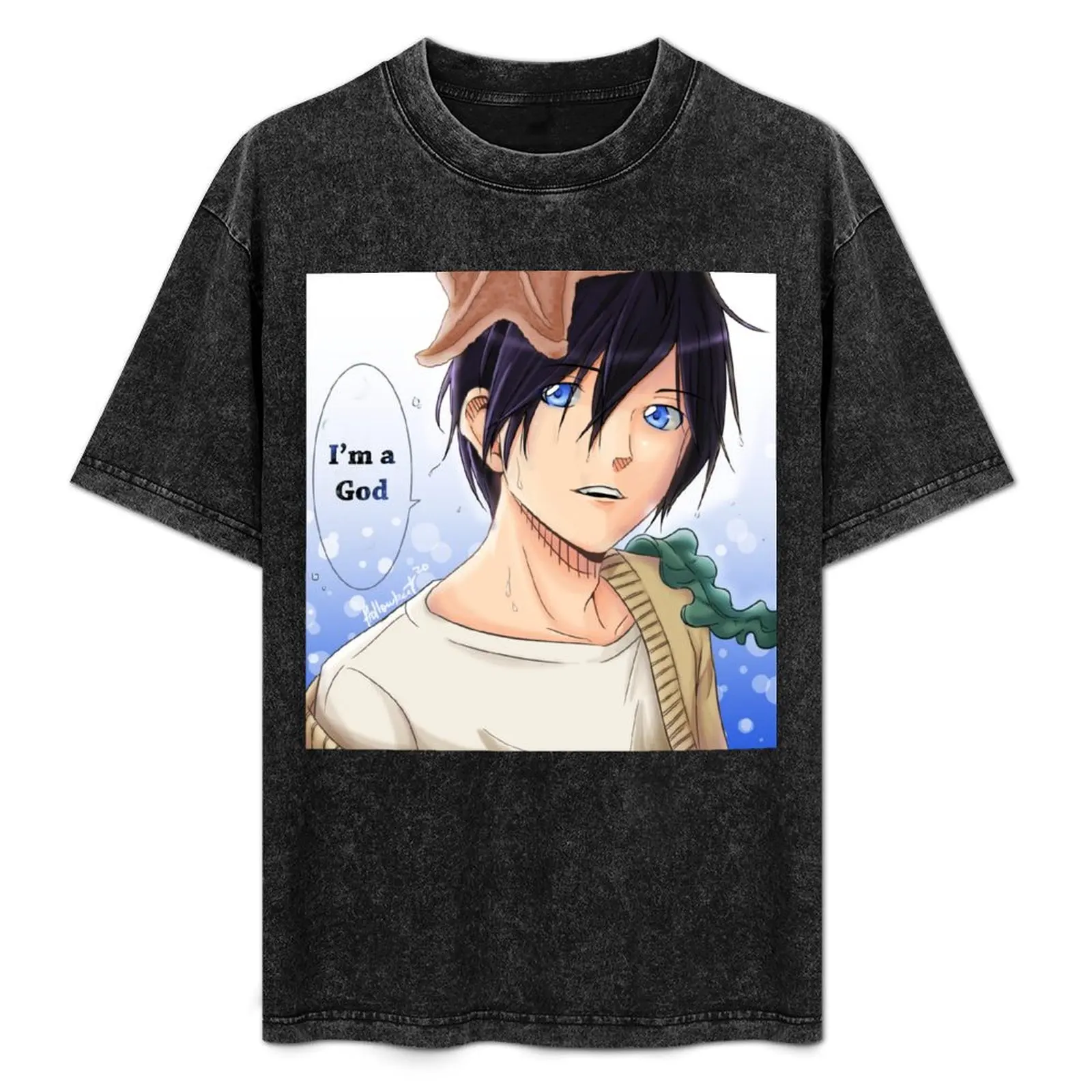 Фото Футболка Noragami Manga Panel Redraw с креативным графическим рисунком №1