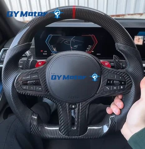

Рулевое колесо из углеродного волокна с подогревом для BMW G30 G20 G01 G02 G05 G06 G07 M4 M5 F90 M8 X3M X4M X5M X6M F40 F44 F97 F98 F95 F96 Красный