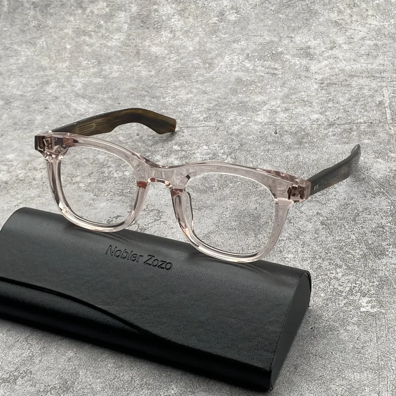 Оправа для очков JMM из ацетата Мужская утолщенная квадратная оправа рецептурных