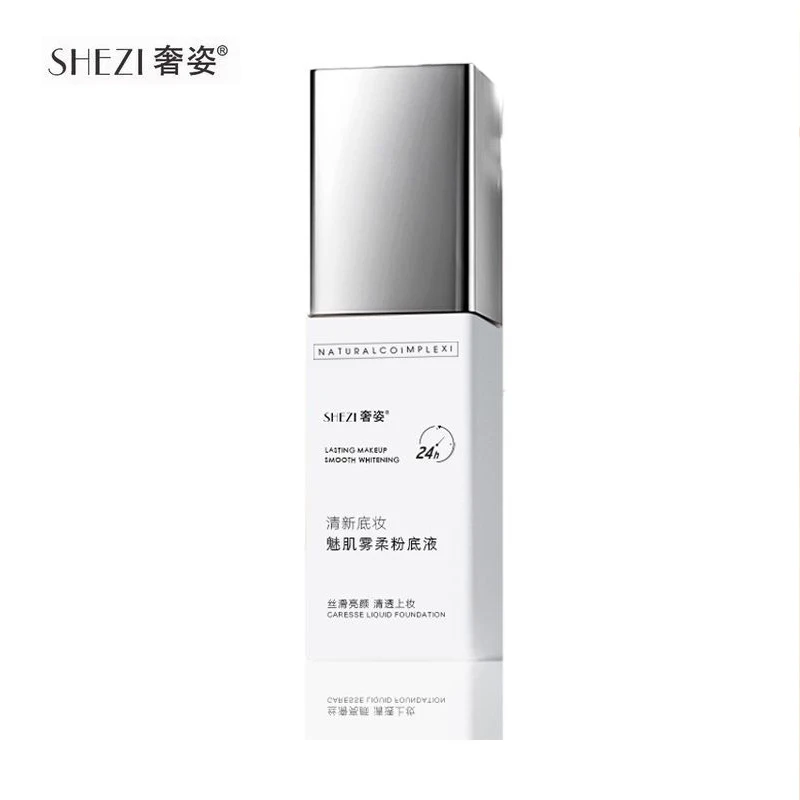

Shezi Flawless Liquid Foundation Matte Concealer Nourishing Long-Lasting Facial Makeup Concealed Pores Breathable Cosmetics