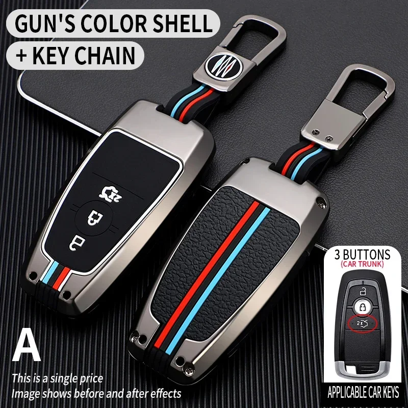 Чехол для дистанционного ключа автомобиля Ford Fusion Edge Mustang Explorer F150 F250 F350 Ecosport