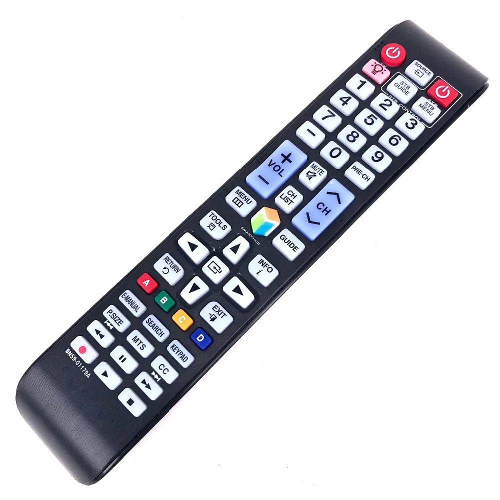 Черный ABS запасной телефон для Samsung LED Smart TV Remote Control
