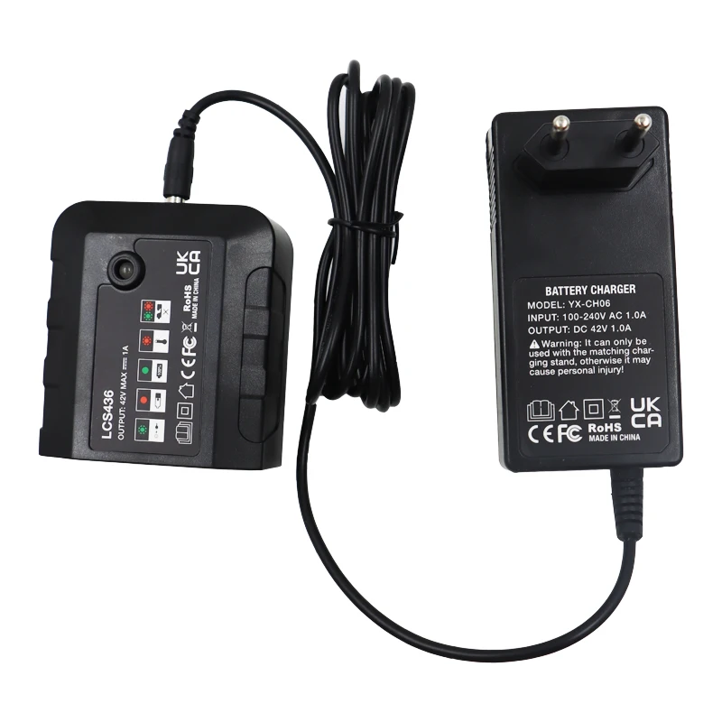 

Lithium Battery Charger For Black Decker 36V 40V Li-ION Battery BD40V BD36V LBX1540 LBX2040 LBXR36 BL2036 Power Tools LCS436