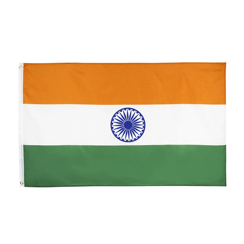 

1pc 90X150cm India flag 3x5ft In Ind India Indian flag indoor outdoor Decoration