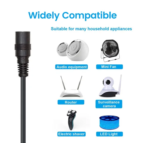 USB-кабель elough с 5 В на 12 В постоянного тока, переходник с USB на гнездо постоянного тока, усилитель провода, конвертер, повышающий шнур для Wi-Fi маршрутизатора, модема, вентилятора, динамика