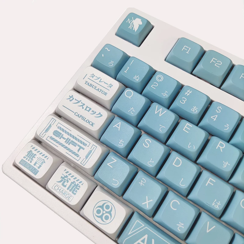 Мультяшная машина Zero Keycap 134 клавиш Pbt Материал Xda Высокая термосублимация