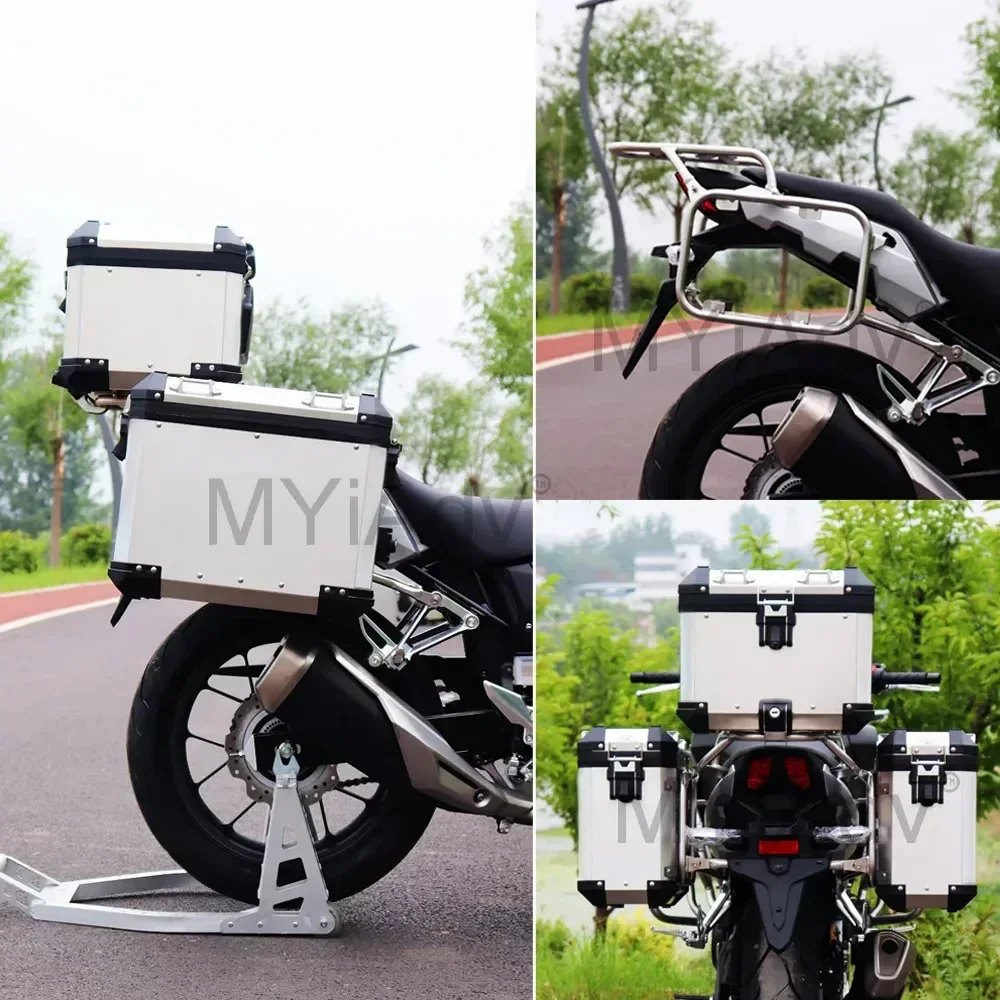 Алюминиевый ящик-корзины верхний чехол багажник для Honda CB400X CB500X 2019-2022 мотоцикла