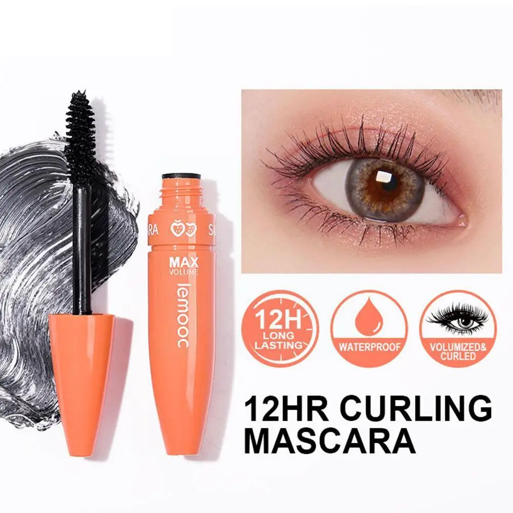 

Тушь для ресниц с длинными завитками, водостойкая натуральная стойкая тушь для ресниц, для макияжа глаз, G8N5