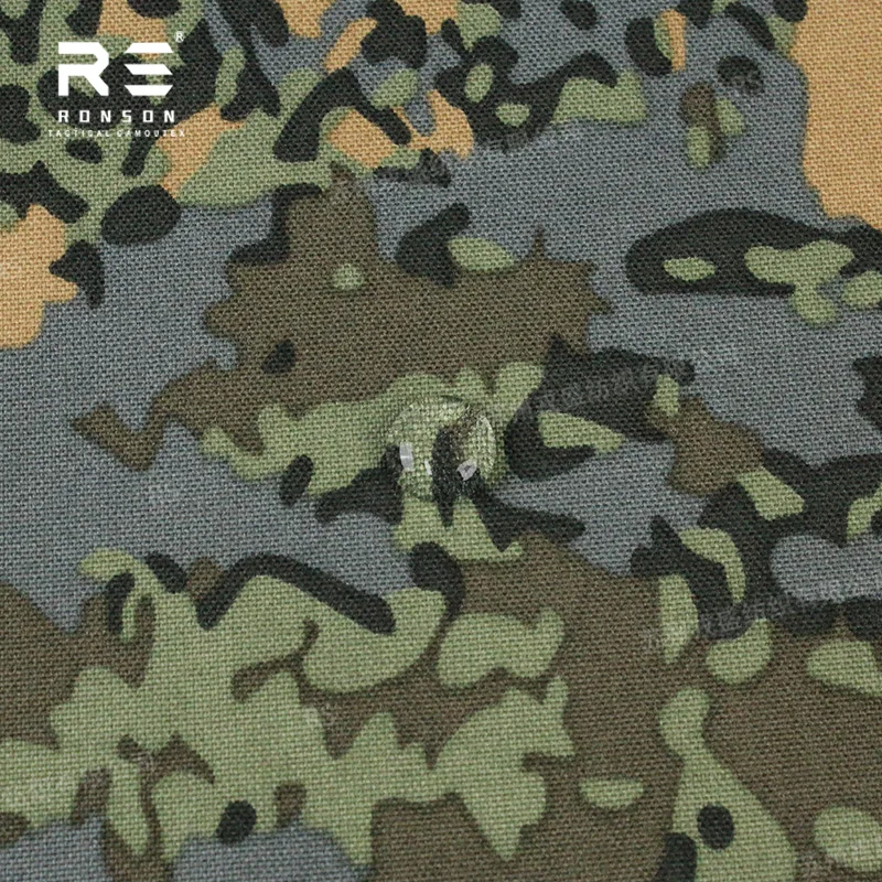 Фото Австрийский камуфляж Tarnanzug Neu 500D, нейлоновый камуфляж Cordura с принтом, ткань с полиуретановым покрытием, прочный для тактического снаряжения NIR IRR №4
