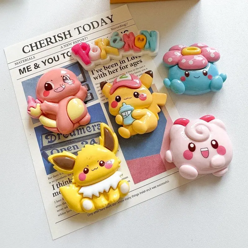 Паста для холодильника Pokemon Ins цветной магнитный железный лист 3d трехмерное