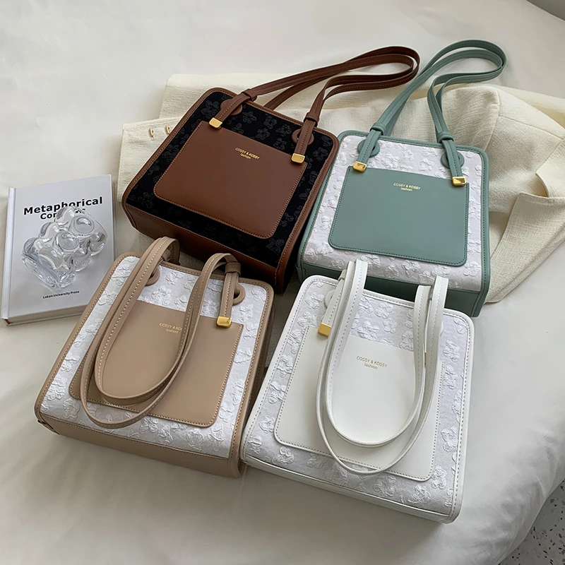 VeryMe Quality Leather Shoulder Women Bag Branded Large Capacity Handbag Armpit Purs Female Top-Handle Pack sac a main femme2022