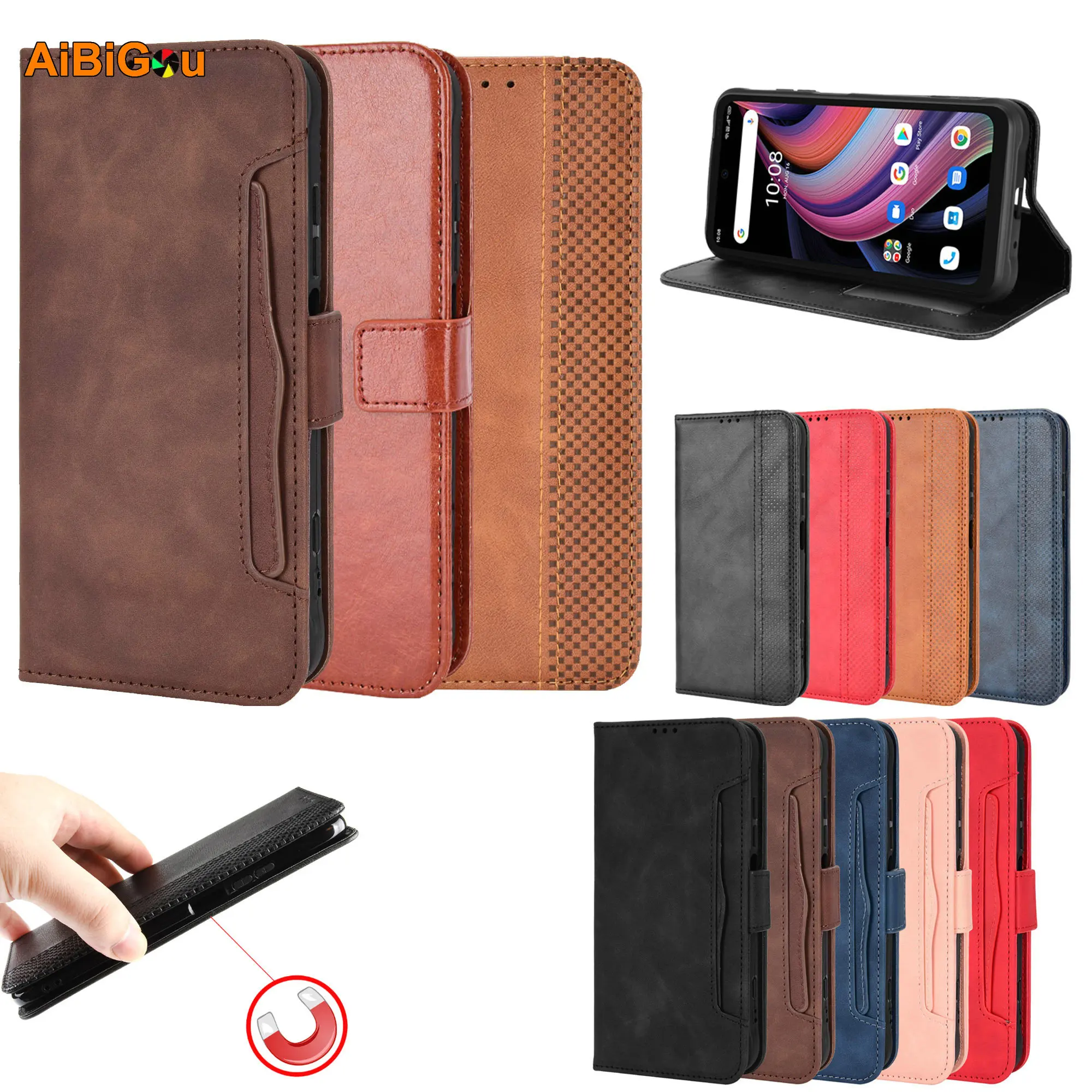 

For TCL A3 A3X Flip Case Luxury Leather Wallet Book Magnetic Auto Closed Protect Full Cover For TCL A3 A 3 A3 3X A3X Phone Bags