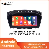 8 8 inch car radio stereo for bmw 3 5 series e60 e61 e63 e64 e90 e91 e92 autoradio android navigation multimedia system