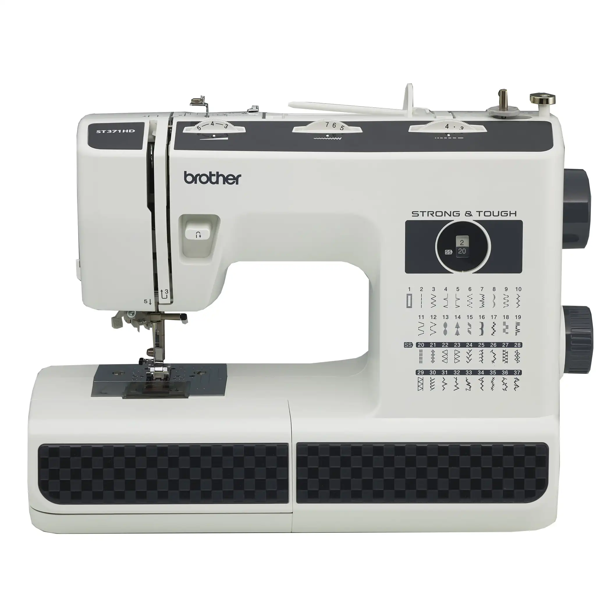 

Brother Strong & Tough ST371HD Heavy-Duty Sewing Machine with 37 Built-in Stitches