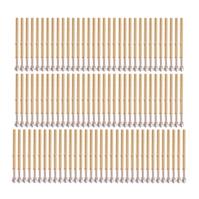 

100 Pcs Spring Test Probe Pogo Pin P75-LM2 Dia 1.02mm Length 16.5mm