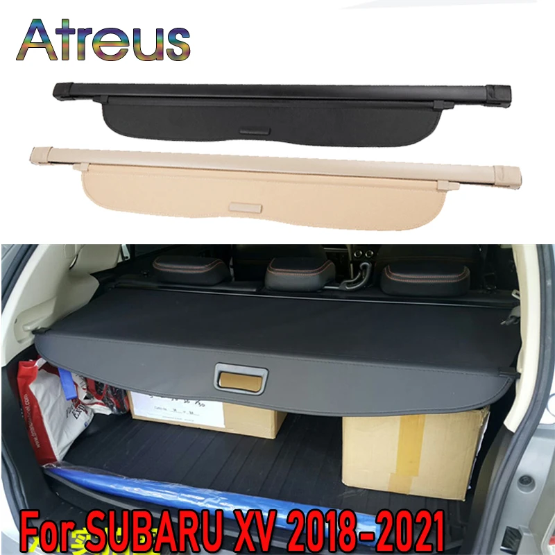

Rear Trunk Cargo Cover for SUBARU XV Crosstrek 2018 2019 2020 2021 2022 Retractable Luggage Carrier Security Partition Shield