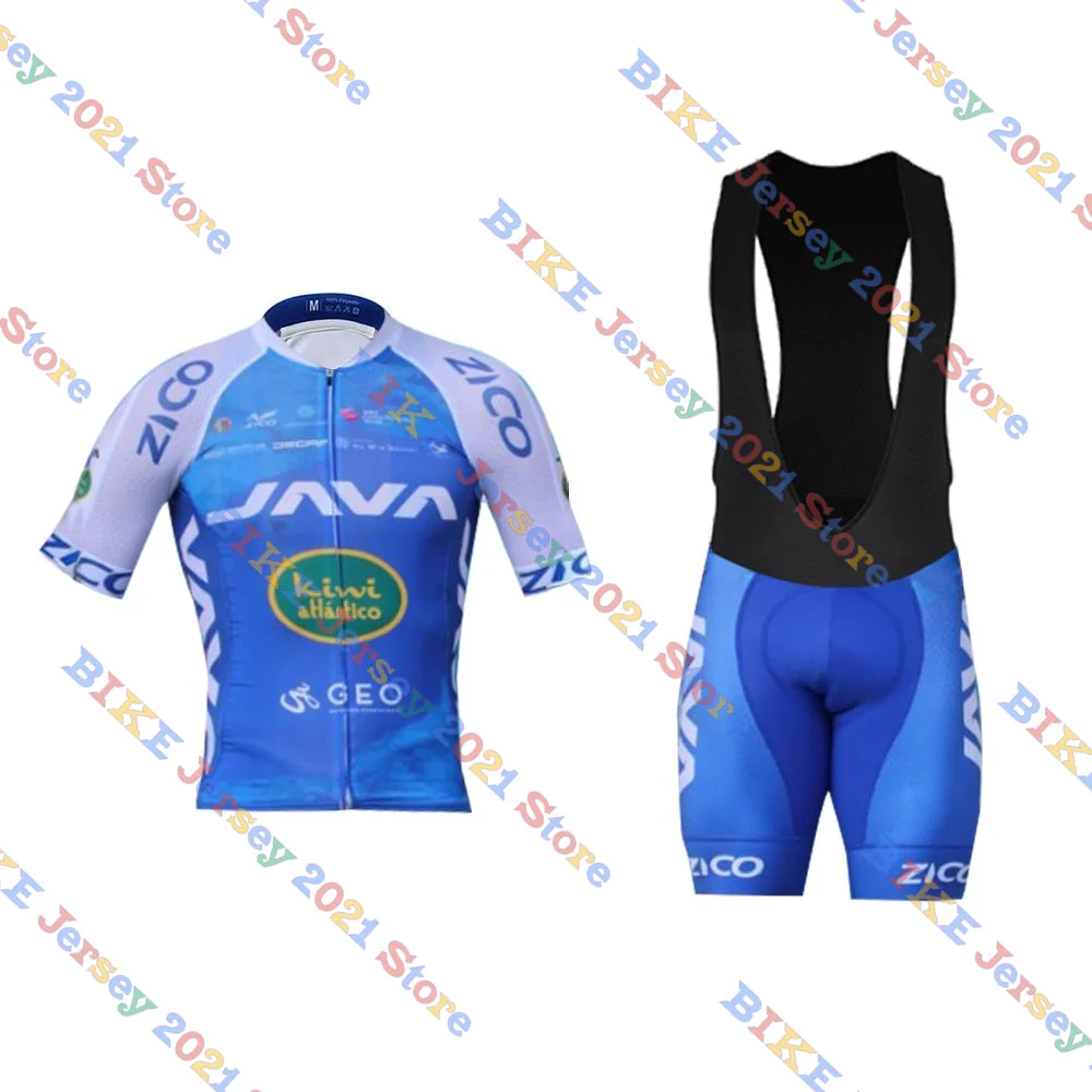 Комплект одежды для велоспорта Maillot Java Kiwi Atlantico 2022 мужской Короткий трикотажный