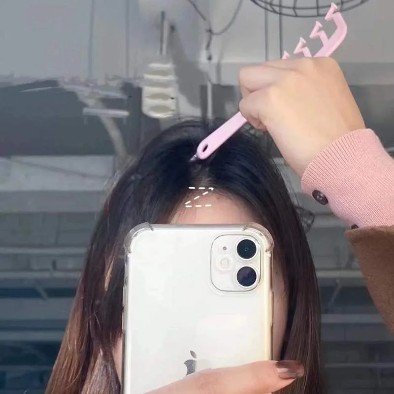 Расческа для укладки волос в форме буквы Z |