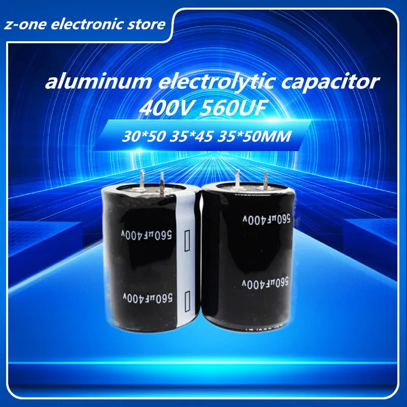 2pcs-5pcs 400V560UF ox horn aluminum electrolytic capacitor 400V 560UF 30x50MM 35x45MM 35X50MM