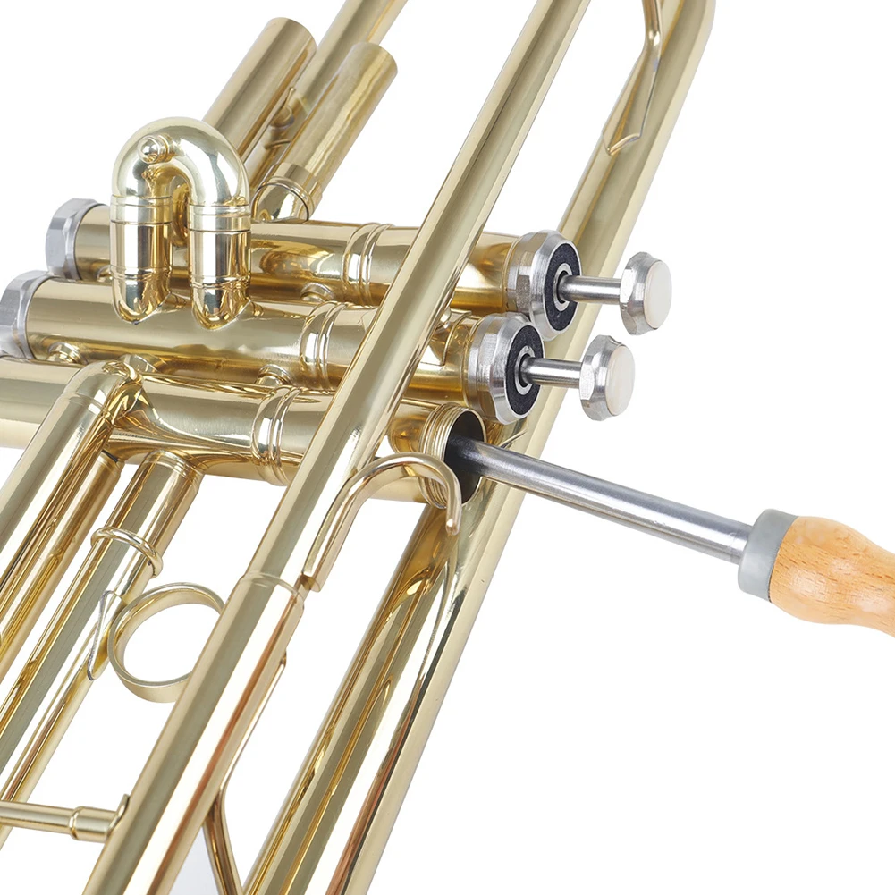 

Trumpet Repair Tool Elbow French Horn Kit Maintenance Metal Balls Parts Professional 9.05x0.98inch Accessories