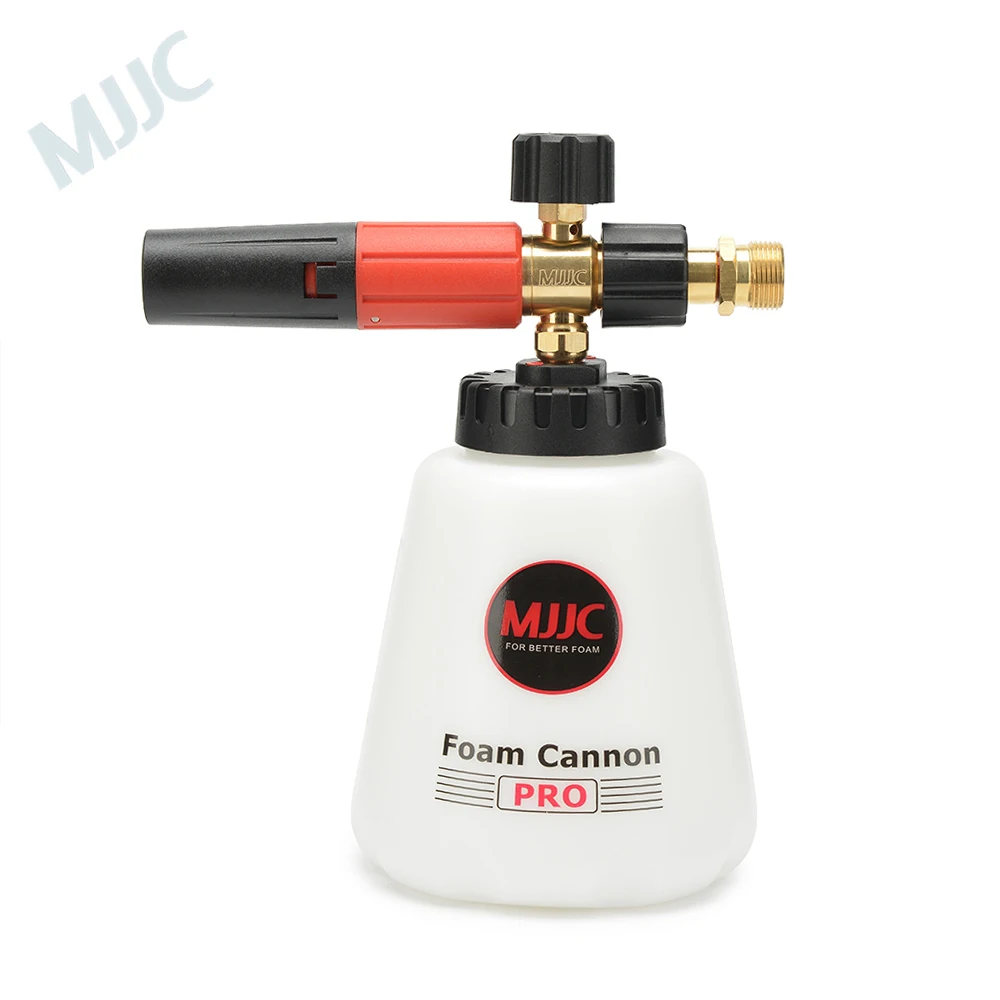 Фото Пеногенератор MJJC 1.2L Brass Snow Foam Lance Pro с резьбой M22x1.5 (наружная) №1
