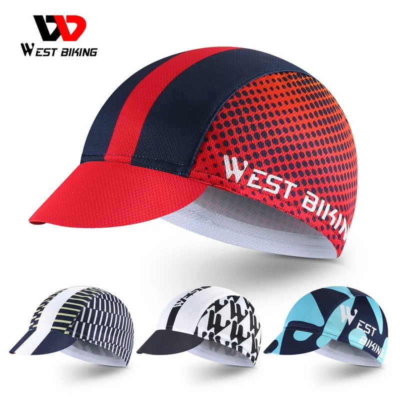 

WEST BIKING Cycling Cap Sun Hat Men Women Breathable MTB Road Bicycle Helmet Liner Outdoor Sport Hiking Fishing Bike Riding Hat
