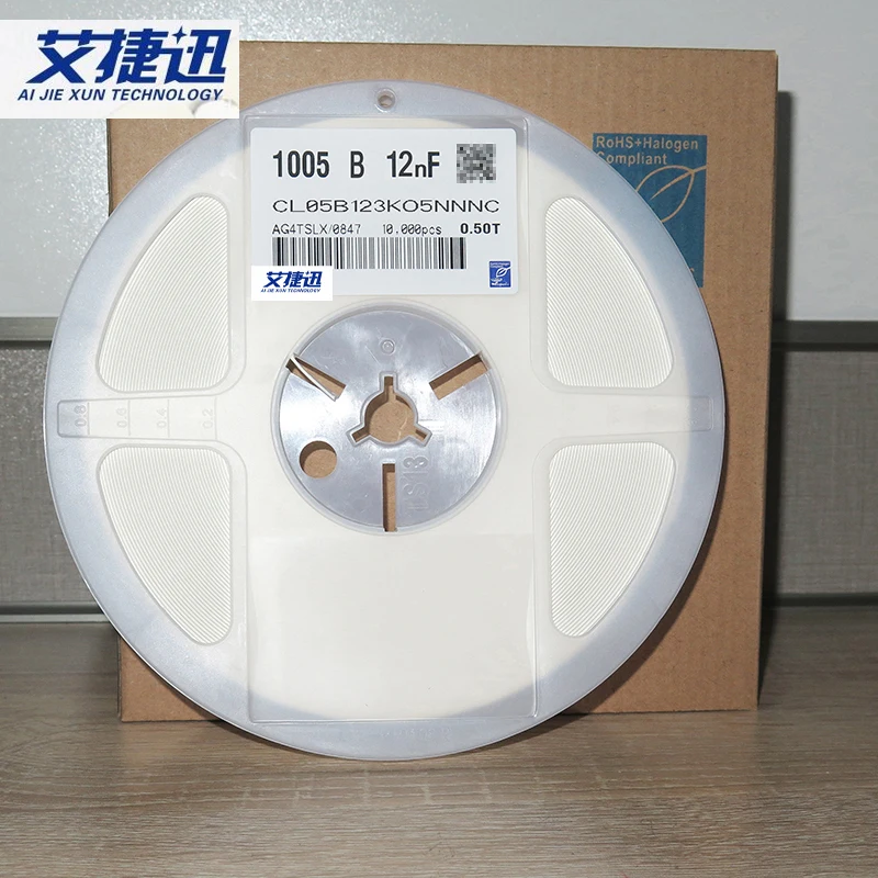 10000катушка CL05B123KO5NNNC 0402 12 нФ 123 К 16 В ± 10% Емкость чипа (art.: 3920cbfd2f87b) - 3920cbfd2f87b
