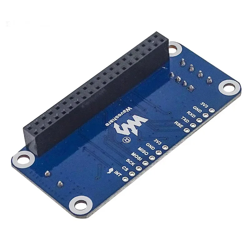 Фото CAN HAT Waveshare RS485 для Raspberry Pi Zero/Zero W/Zero WH/2B/3B/3B+, плата CAN-контроллера: трансивер MCP2515, 485: SP3485, №2