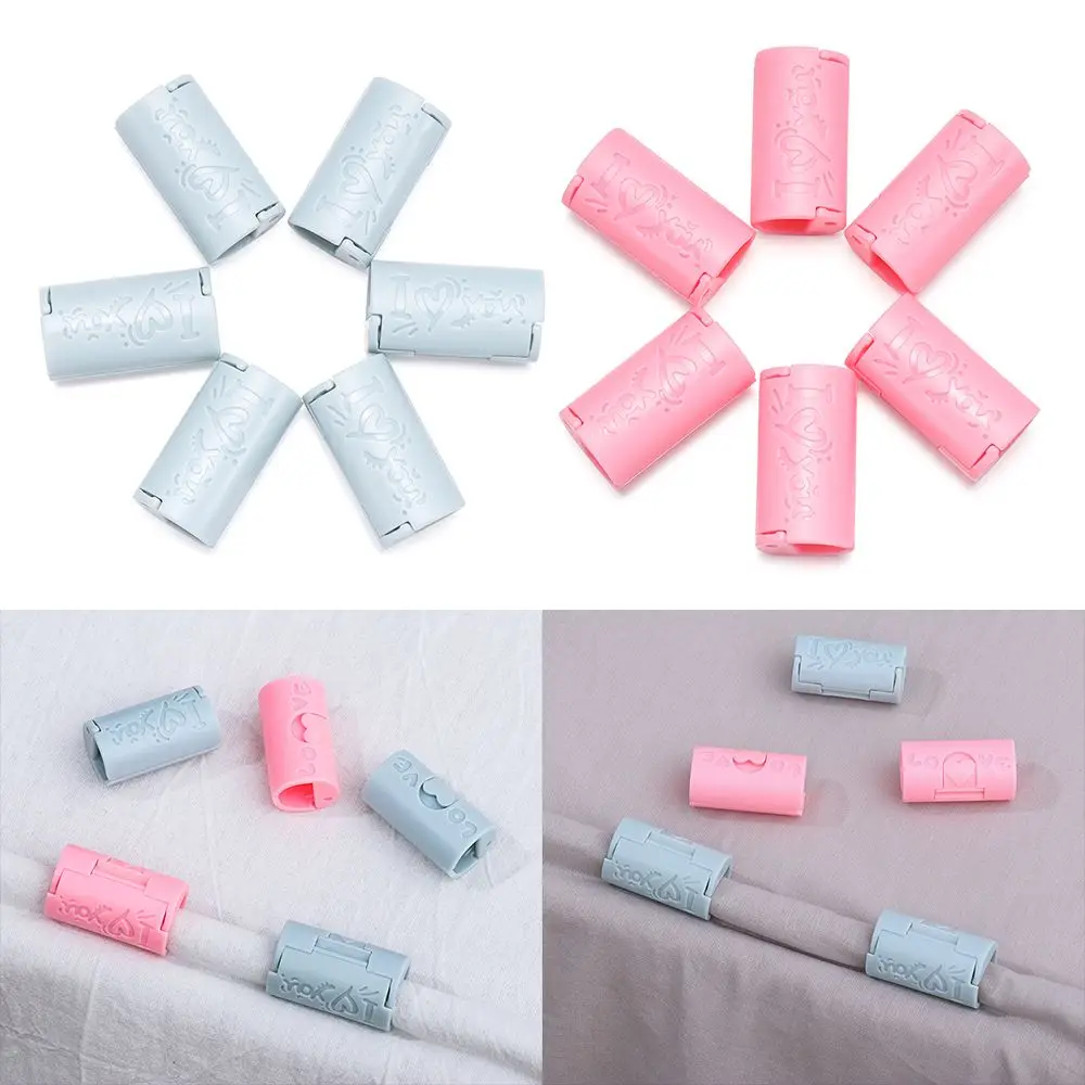 

6PCS Household Needle-free Clamp Mattress Buckle Sheet Holder Bed Pegs Sheet Clips Quilt Bed Cover