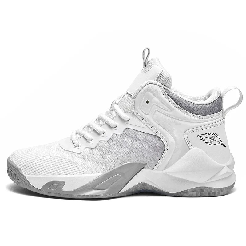 Basketball Shoes for Men Lace-Up High Top Sneakers Mens Retro Basketball Shoes Breathable Trend Men Sneakers Walking Shoes