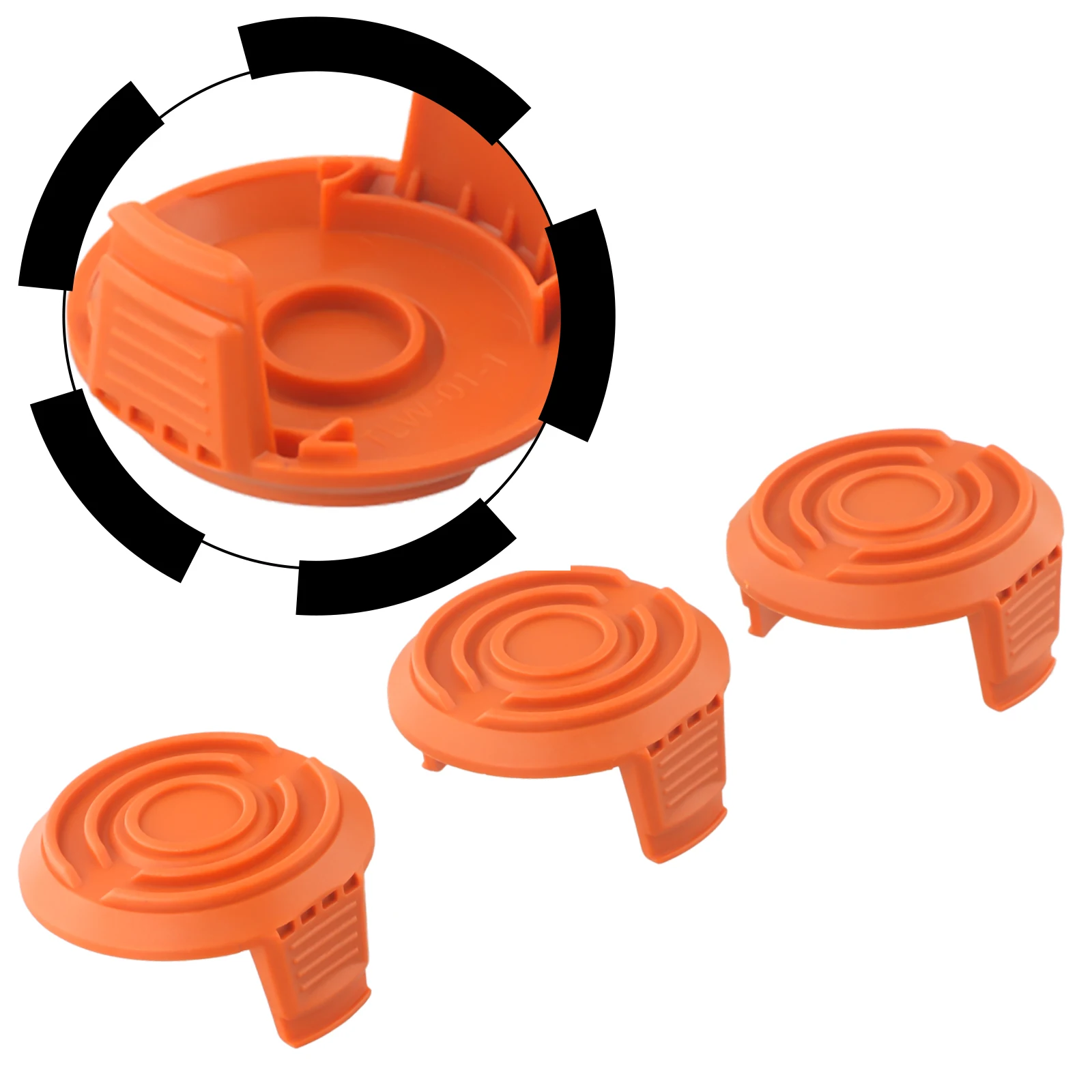 Усовершенствованная защита лески чехлы для катушек триммера WORX WG150 WG151 WG165 WG175 WG180