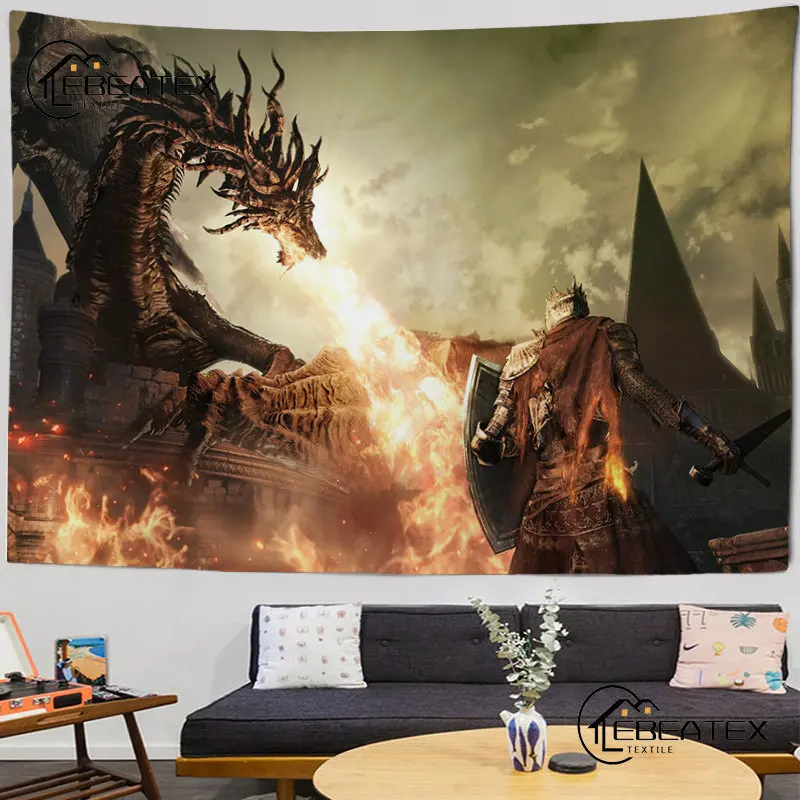 

New Game Decoration Trippy Bedroom Tapestry Psychedelic Room Decor Aesthetic Background Tapestry Wall Hanging Anime Tapestries