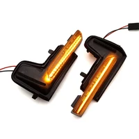 2x Dynamic LED Side Mirror Light Amber Turn Signal Sequential Indicators Lamp For Volvo XC90 II MK2 XC 60 V90 V90C S90 T5 T6 T8