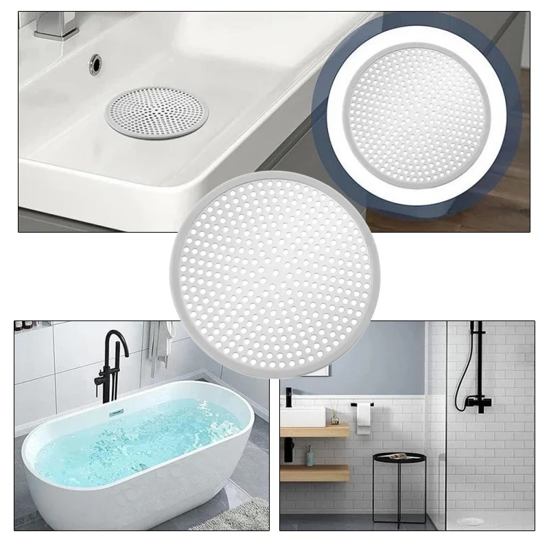 Ванная комната канализация из нержавеющей стали ловушка для волос раковина душа