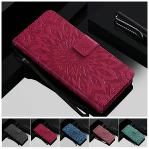 cute datura flower flip phone case for oppo a31 a3s a5s a5 a7 a8 a9 2020 reno z 10x zoom f11 find x2 pro book wallet capa o06f free global shipping