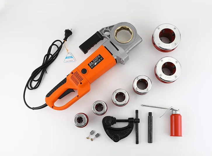 Портативный Ручной Электрический резьбонарезной станок 220 В 2 кВт/кВт для