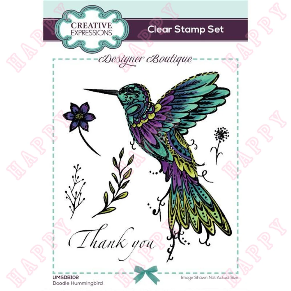 

2022 Summer Hummingbird Cutting Dies Clear Silicone Stamps Diy Scrapbooking Greeting Cards Paper Album Decoration Embossing Mold