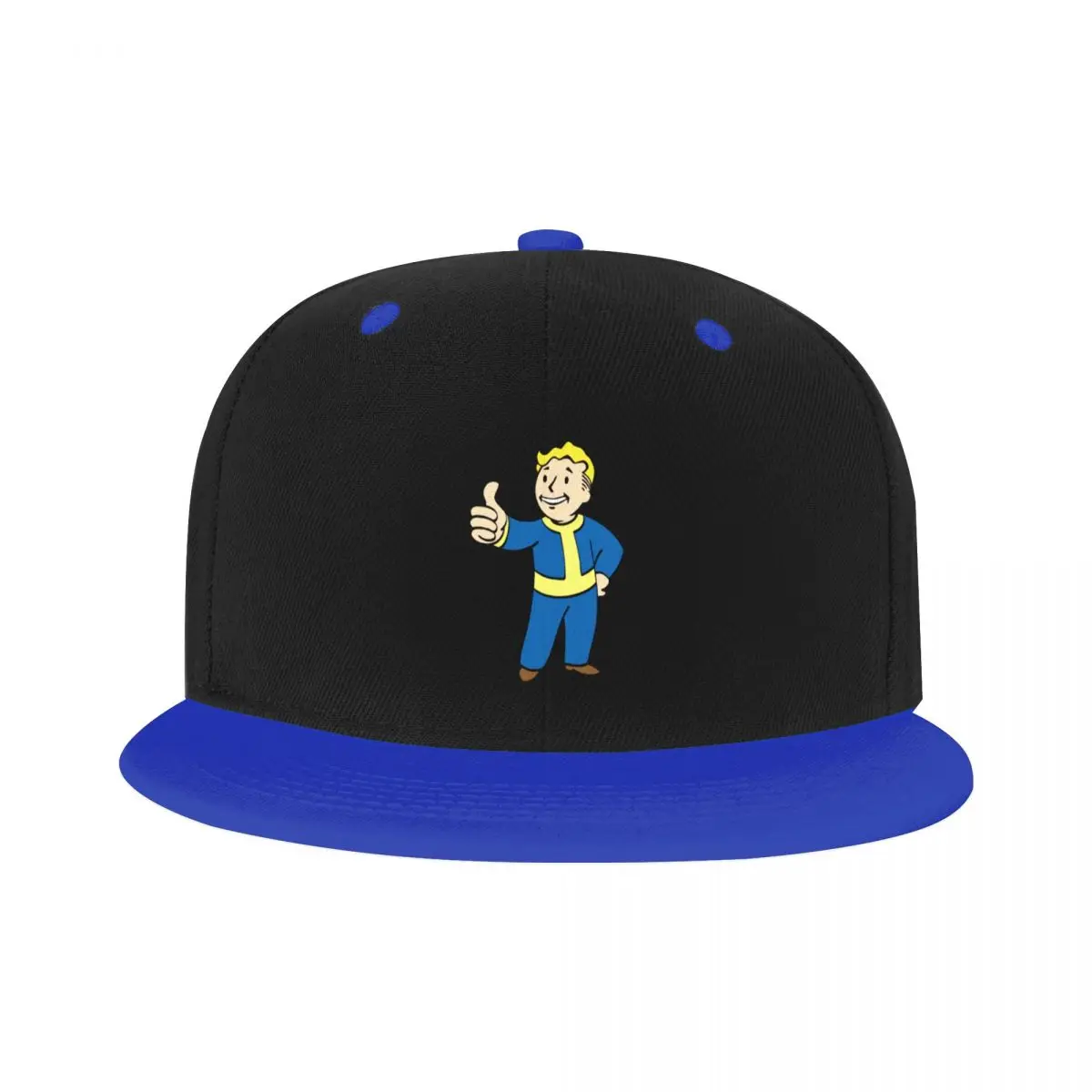 

Punk Video Game Fallout Vault Boy Hip Hop Cap Spring Flat Skateboard Snapback Dad Hat