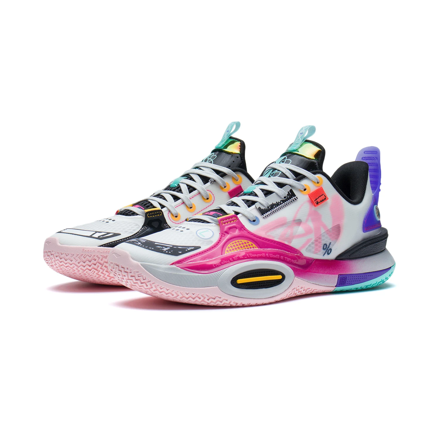 Мужская баскетбольная обувь Li-Ning для игры в баскетбол с прочной подкладкой -
