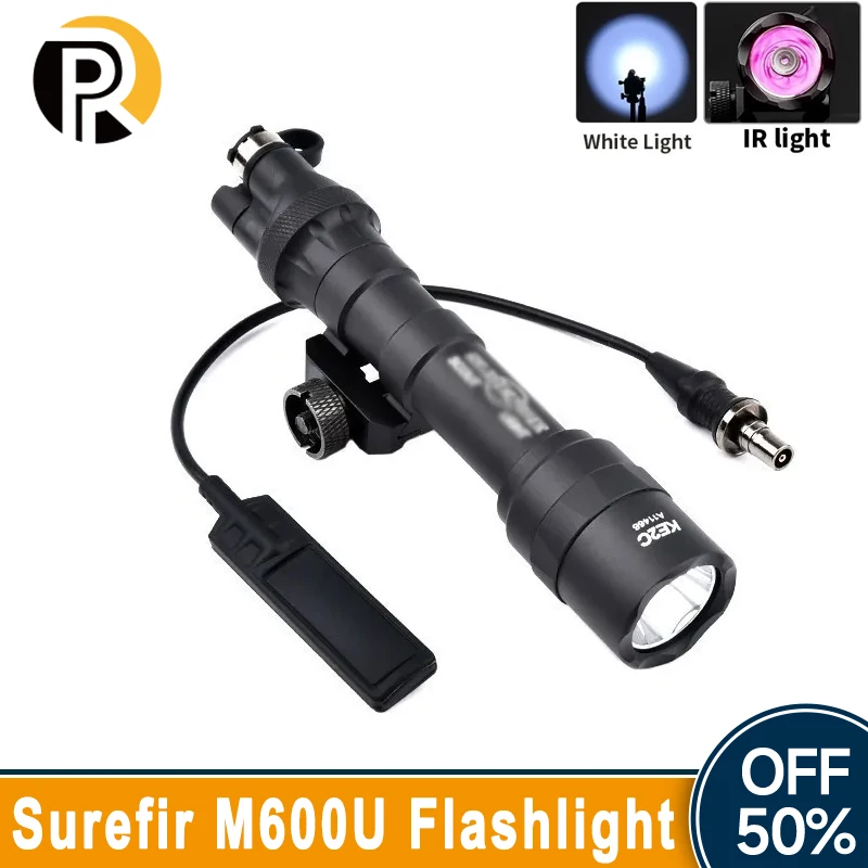 Фонарик Surefir страйкбольный M600 M600U