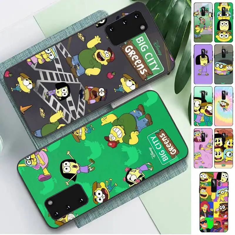 

Disney Big City Greens Phone Case for Samsung S10 21 20 9 8 plus lite S20 UlTRA 7edge