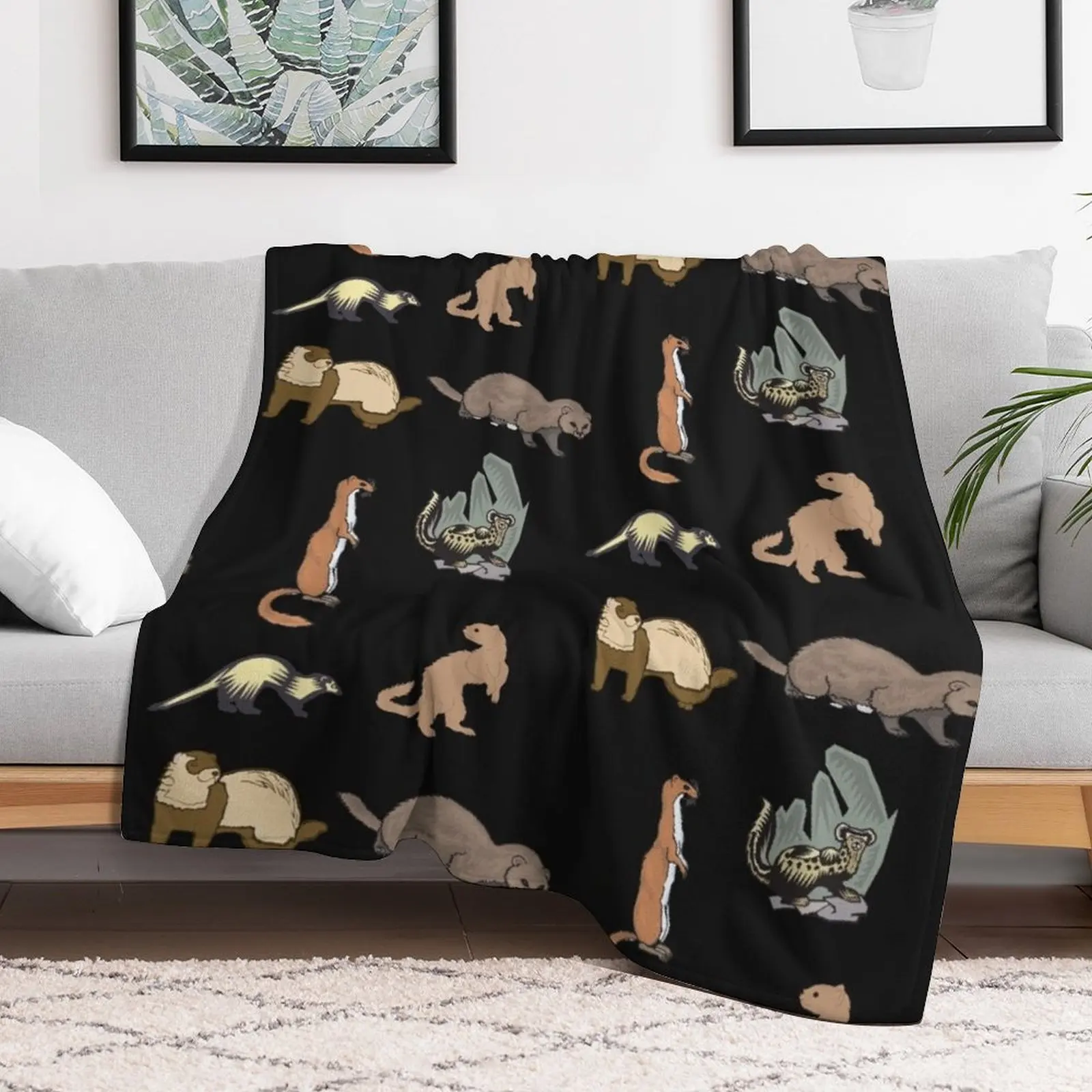 Подарки и товары для любителей хорьков-подарки владельца хорьков тонкое одеяло