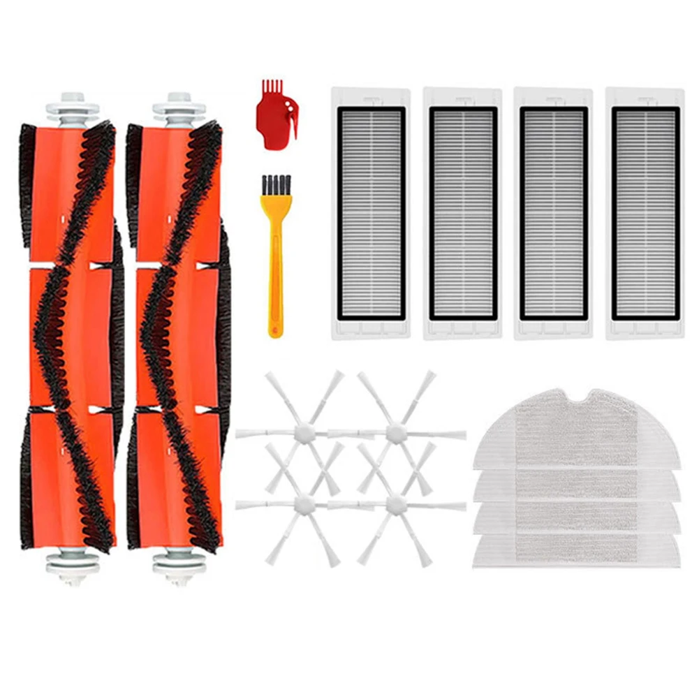 Для Xiaomi Mi Robot Vacuum Mop 2 STYTJ03ZHM Hepa Filter Ткань Mijia Робот-пылесос Основная боковая щетка